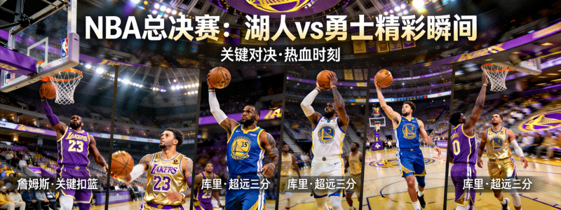 NBA总决赛洛杉矶湖人对阵金州勇士的比赛精彩瞬间集锦缩略图